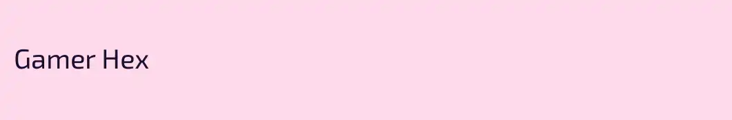 Gamer Hex